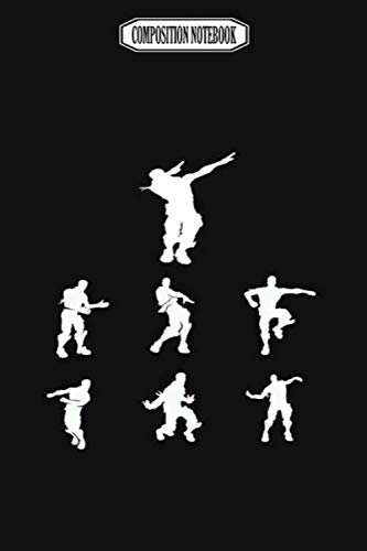 Composition Notebook: Loser Dab Dance & Accessories Wii Gavin Decorations Acaademy Switch Revolution Dance Notebook Journal Notebook Blank Lined Ruled 6x9 100 Pages