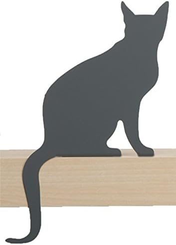 Artori Design Cat's Meow | Diva Figurine | Decorative Metal Cat Silhouette | Cat Decoration Statuette | Cat Lover Gift | Cat House Decor