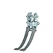 T&S Brass B-0504-03SL Double Pedal Valve, Wall Mount, Loose Key Angle Stops, Slow Close Cartridge
