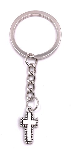 H-Customs Jesus Cross Christ Pendant Silver Metal