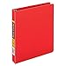Office Depot? - Binder - Heavy-Duty Easy Open D-Ring Binder by [IN]PLACE? DR, 1" - Vinyl - Red