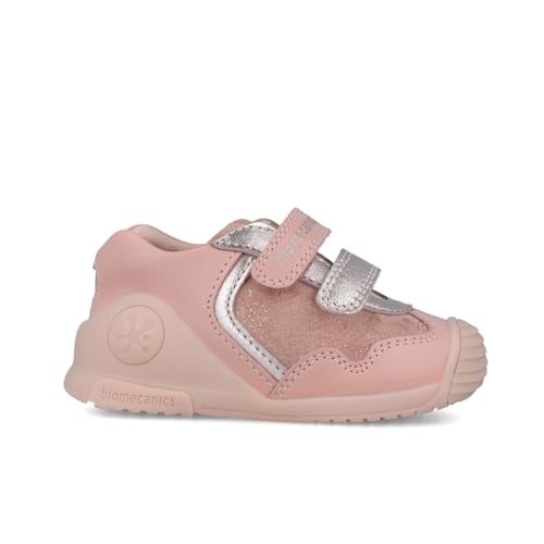 Biomecanics Zapato Niña 251103-A193 | Tallas 18-25 | Rosa | PlantillaExtraíble y Transpirable | Avalado por el IBV