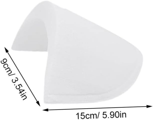 Sponge Pads Clothes Cushion Skirt Sponge Pad Suit Pads Pads Men Coat Pad Pads Clothes Supplies White