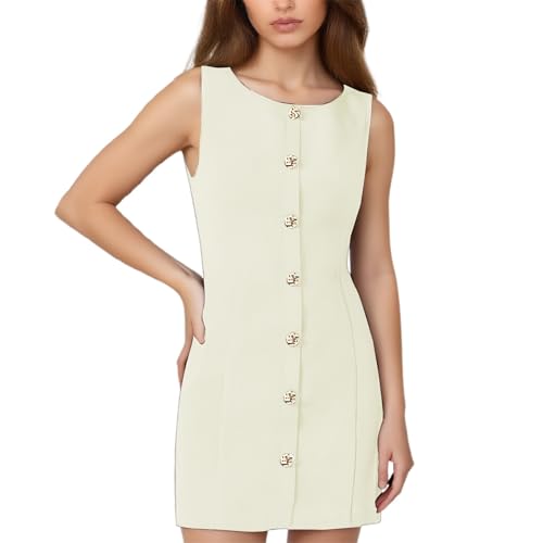Robe pull sans manches col rond la solution légère contre la chaleur