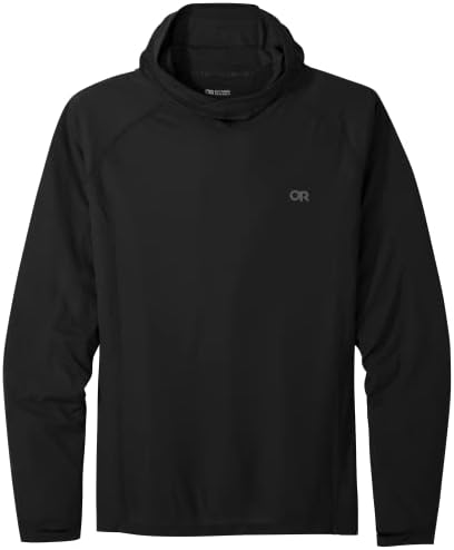 Outdoor Research Men’s Echo Hoodie - Lightweight UPF 15 Sun Shirt, Moisture-Wicking, Odor Control, Breathable