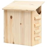 vidaXL Tanne Fledermauskasten Fledermaus Nistkasten Brutkasten Fledermaushaus