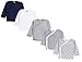 Produktbild TupTam Baby Langarm Wickelshirt 5er Set aus Oeko-TEX zertifizierten Stoffen Unisex, Farbe: Junge 3, Größe: 56