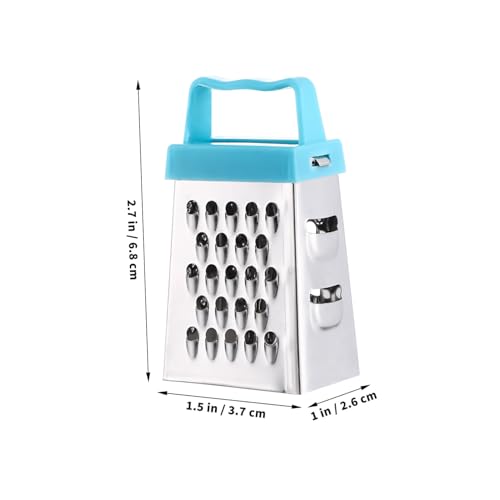 Set de 3 mini ralladores de queso de acero inoxidable miniatura 2