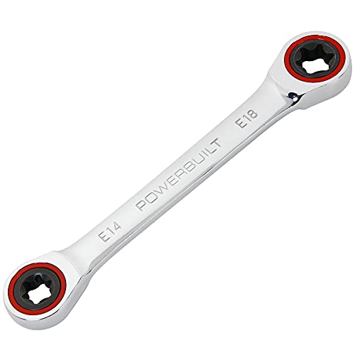 Powerbuilt Clé polygonale E-Star à cliquet – E6/E8, 641761