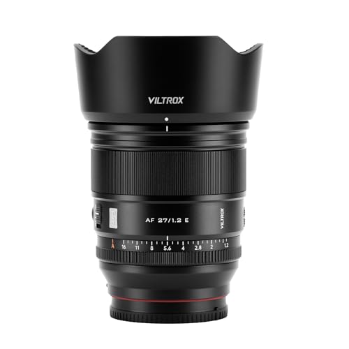 Amazon.co.jp: Viltrox AF 27mm F1.2 Pro 中望遠 単焦点レンズ