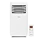 MIDEA 8,000 BTU (5300 BTU SACC) 3-in-1 Portable Air Conditioner, Dehumidifier, Fan Cools up to 175 sq ft with Remote Control, Complete Window Mount Exhaust Kit