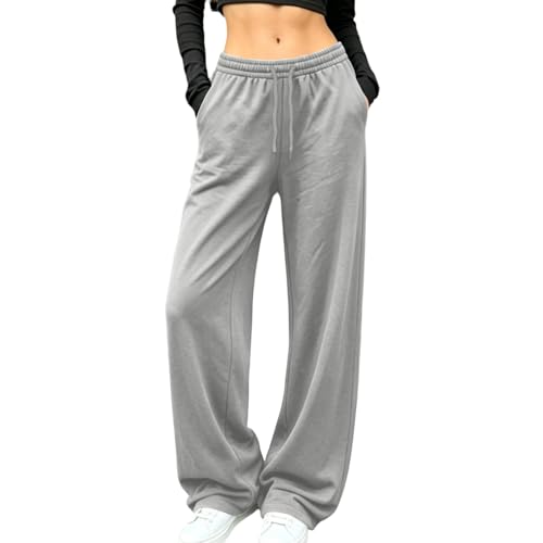 Pantalon jogging femme taille élastique avec poches fonctionnelles