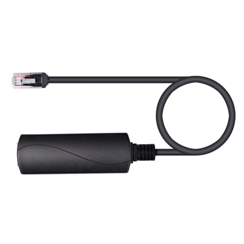 Yarryuter Convertidor PoE de 2,5 G de 48 V A 24 V con Puerto RJ45, Salida de 24 V/1 A, 24 W Máx. para Dispositivos de Placa de 24 V Pasivos, 100 Mbps.