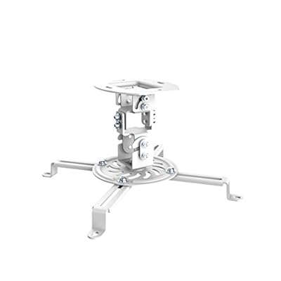 plafondbeugel voor beamer Kantelbaar: -15° tot +15°, draaibaar: 360°, draaibaar: 360°, plafondafstand: 150 mm, draagvermogen: max. 13,5 kilo Eenvoudig te monteren – alles inbegrepen. De installatiehandleiding is duidelijk, spreekt voor zich en bevat ...