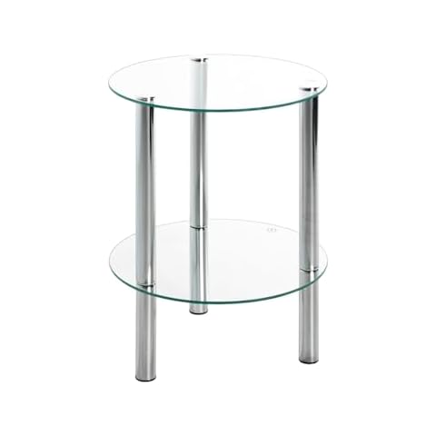 Table d'appoint HAKU Möbel chromée Cover