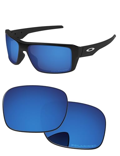 Image of Replacement Lenses for Oakley Double Edge OO9380 66mm Sunglass - Precision Fit, UV Block & Impact Resistant