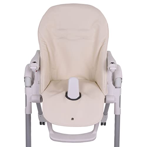 Tititnins - Funda Trona Para Peg Perego Prima Pappa Follow Me - Zero 3 - Siesta. Polipiel Cruda Impermeable Tititnins - Funda Trona Para Peg Perego Prima Pappa Follow Me - Zero 3 - Siesta. Polipiel Cruda Impermeable