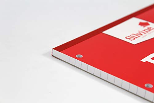 Silvine A4 Refill Pad - Lined With Margin (160 Pages) Single,White - Image 5