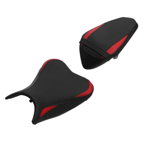 LOKLNEYK For Z400 Ninja 400 2018-2024 Motorcycle Front Driver And Rear Passenger Seat バイクシート(Style9(Red))