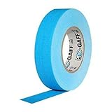 cinta gaffer verde Equipaje personalizable; colores fluorescentes de alta visibilidad para seguridad en condiciones de poca luz y UV.