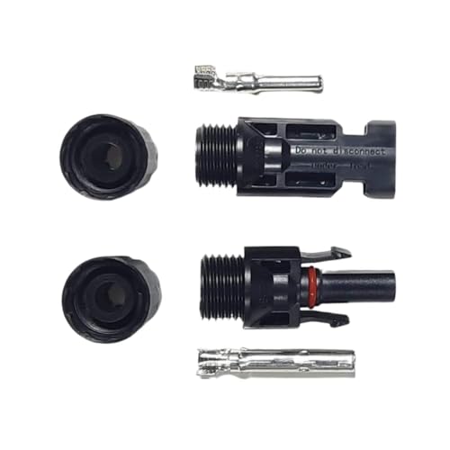 Image of BACKBONE Solar MC4 Connector Kit - 15 Pairs Male & Female for Solar Panel Cables | Waterproof, Durable & Easy-Install PV System Connectors (Pack Of 15)