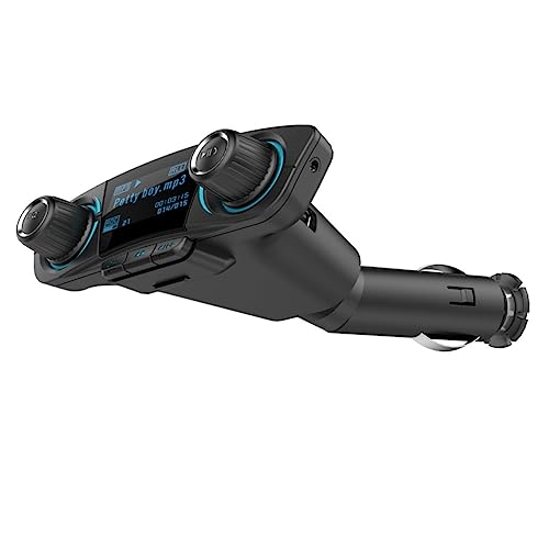 Émetteur sans fil voiture HEMOTON récepteur FM anti-interférence écran LED et ports USB