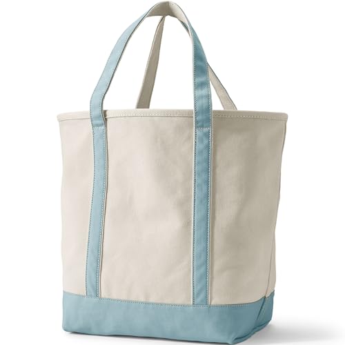 Image of Lands' End Open Top Canvas Tote Bag
