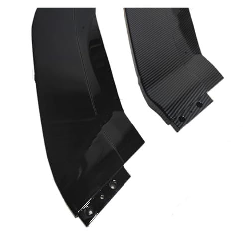 Spoiler avant pour Golf 6 R R20 2008-2013, lèvre noire brillante pour pare-chocs