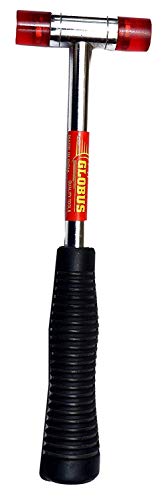 Image of GLOBUS 20mm Soft Faced Plastic Head Hammer Tool for Non-Marring DIY & Professional Work | Hathodi | Hatodi | Hammer