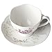 Lenox Butterfly Meadow Orange Sulphur 8-Ounce Porcelain Cup and Saucer Set -