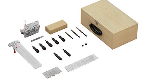 Sablon Adjustable Minifix/Rafix & Shelving & Dowel Jig Set for 3/4” (18-19mm) and 5/8” (15-16mm) Panels