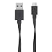 Produktbild Belkin Mixit flaches Micro-USB auf USB-A Kabel (geeignet für Smartphones, Tablets, 1,8 m) schwarz