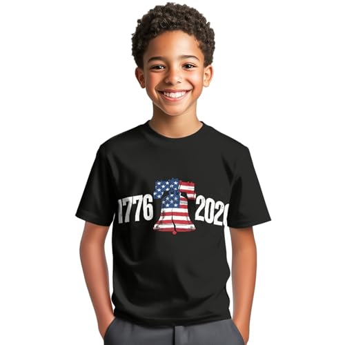 Image of Kids Graphic T-Shirt Boys Girls Novelty Tees Top Short Sleeve Shirts Summer Blouses 3-16