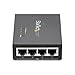 StarTech.com 4 Port Gigabit Midspan - PoE+ Injector - 802.3at and 802.3af - Wall-mountable Power over Ethernet Midspan , TAA (POEINJ4G)