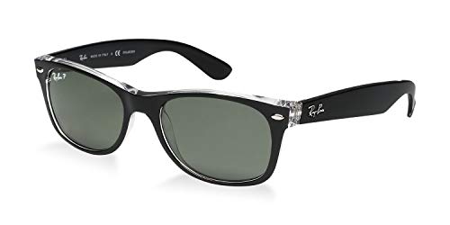 ray ban black transparent frame