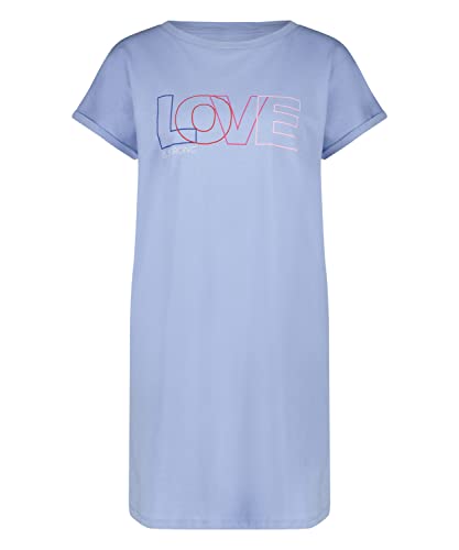 HUNKEMÖLLER Nachthemd Rundhalsausschnitt - Grapemist - XS/S