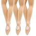 MANZI 3 Pairs Women's Girls' Basic Convertible Transition Ballet Dance Tights 40 Denier