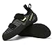 SoleEase Entry-Level All-Around Mens Womens Climbing Shoes for Gym and Sport Climbing (007Black,46)