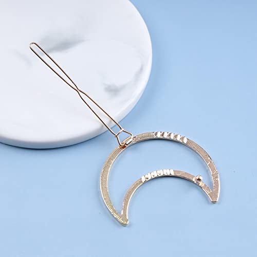 Erimberate FSE-069-2 Bohemian Crescent Moon Hair Clip thumb #3