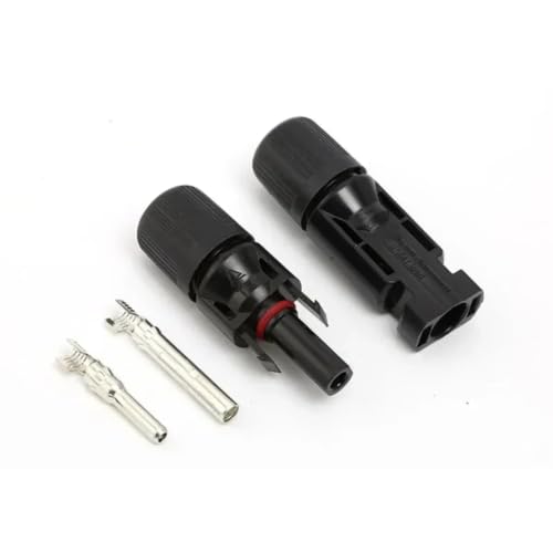 Conectores PV de 1000V y 30A para cables paneles solares de 2.5 a 6mm 6