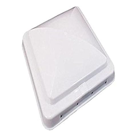 HENG'S INDUSTRIES White Thermal Pane Lid for Heng's Vortex 1, Vortex 2, and 70000 Series RV Vents | Polyethylene | 90110-C1 Cover
