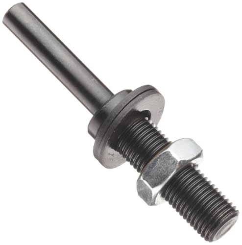 Weiler 07726 3/8" Arbor Diameter, 1" Stem Length, 1/4" Stem Diameter, Threaded Shaft Drive Arbor