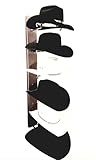 Mark Christopher Collection American Made Crown Up Six Hat Rack Rust
