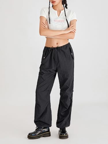 Womens-Cargo-Sweatpants-Casual-Baggy-High-Waisted-Joggers-Pants-Sweat-Trousers