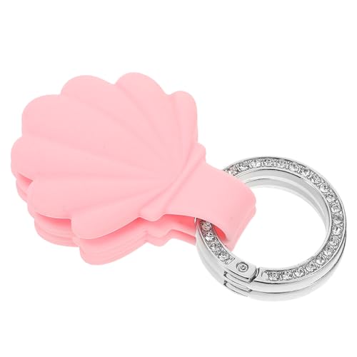 Clip magnético Luxshiny de concha rosa para sujetar el sombrero al aire libre