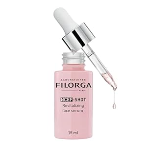 Filorga NCEF-Shot Anti-Aging Serum, Concentrated Wrinkle Reducing Treatment for Radiant & Firm Skin in 10 Days