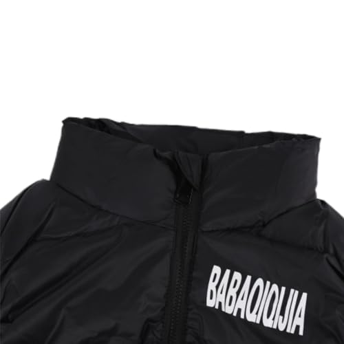 Children, boys and girls warm down thick vest zipper sleeveless jacket vest coat in winter3