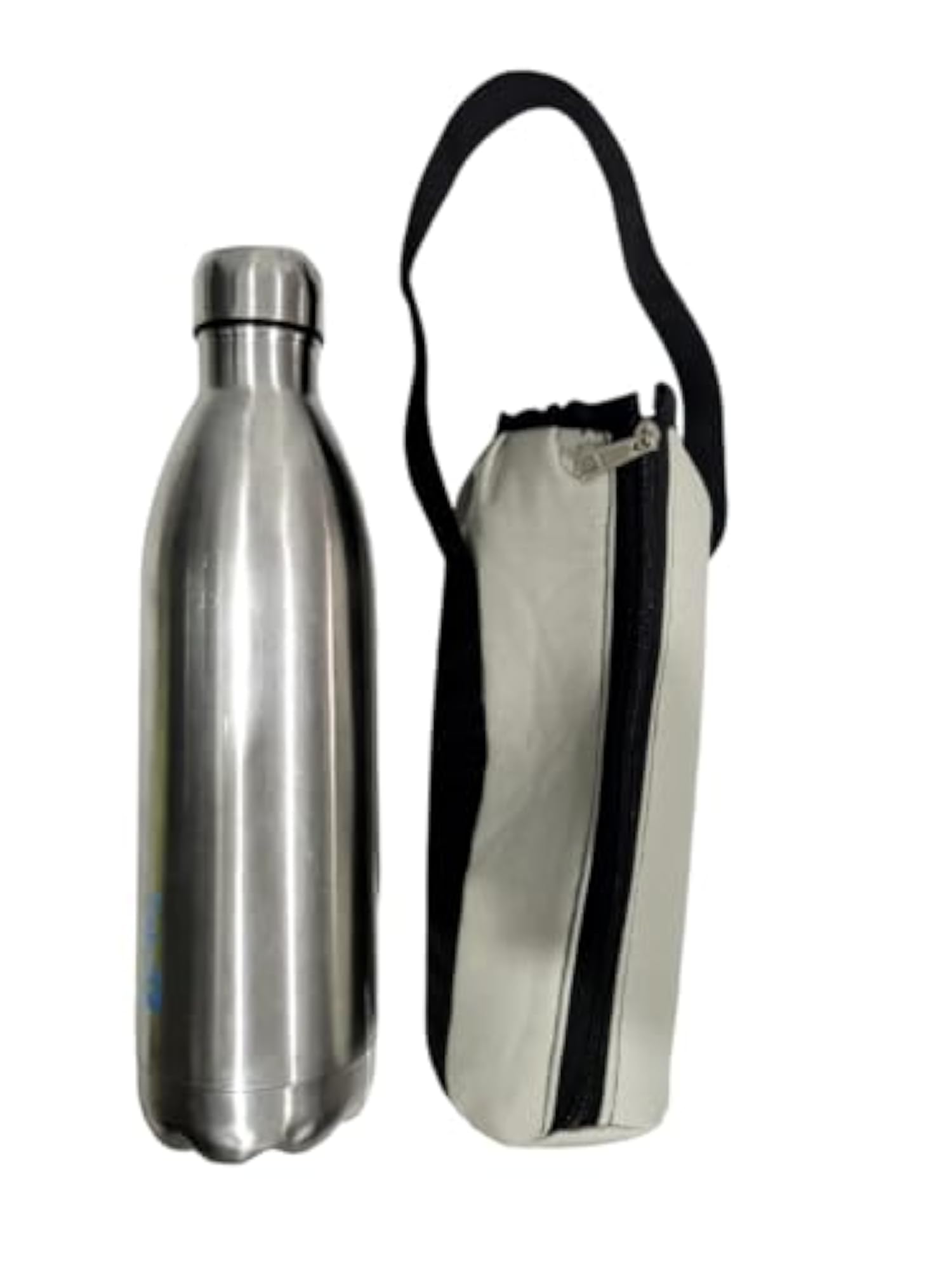 Washable Handmade Water Bottle Carry Case with Strong Shoulder Strap