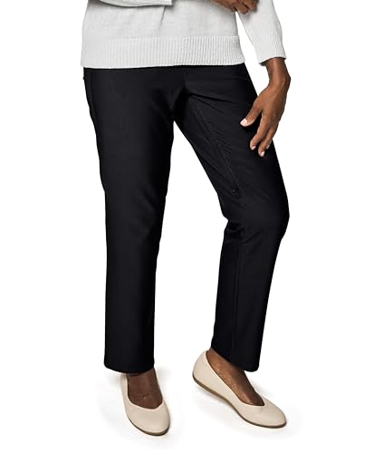 Classic Unisex Easy-Dress Changing Pants for Incontinence-Black-2XL