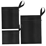 LOPUNER 3 Stück Nassbeutel Für Babys Und Reisen Windeltaschen Mit Reißverschluss Leichte Wiederverwendbare Nass Trocken Beutel in Verschiedenen Größen